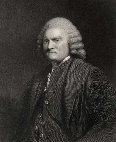 Sir John Pringle, grabado por W.H. Mote, de 